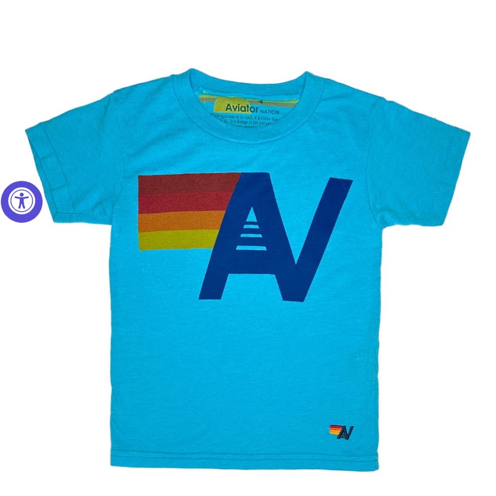 Aviator Nation kids logo t shirt size 10 - sold out